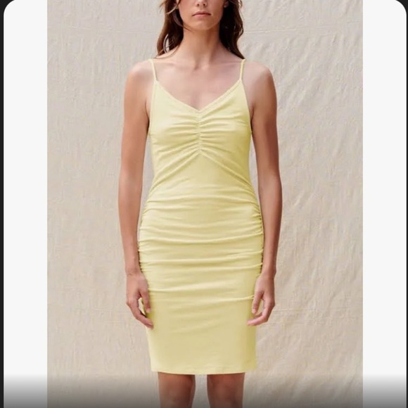 Sundry Ruched Dress - Picture 1 of 7